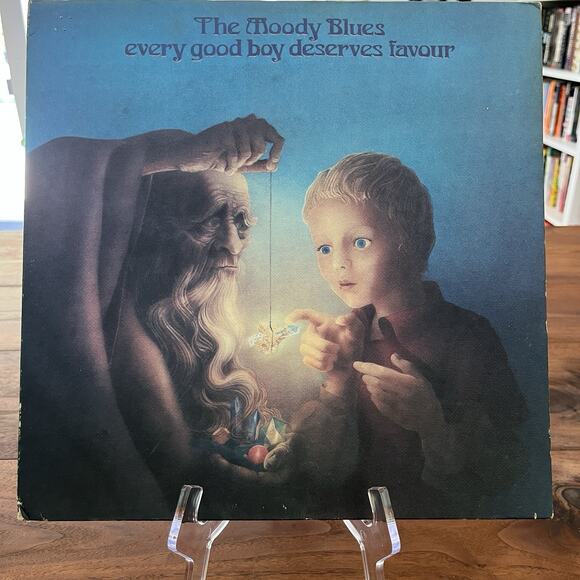 The Moody Blues Every Good Boy Deserves Favour LP 1976 Gatefold Threshold THS 5 - Picture 2 of 12